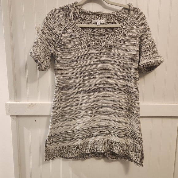 CAbi Sweaters - CAbi Black and White Knit Sweater